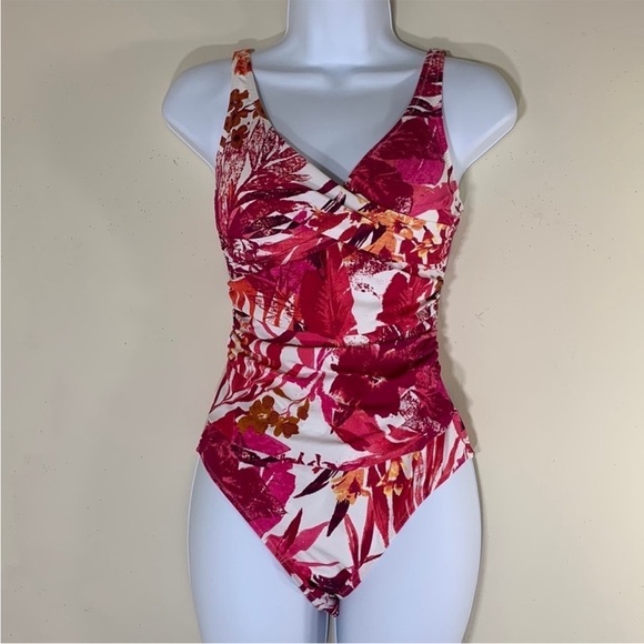 NWT. Profile by Gottex Standard Escape in Bali One Piece Swimsuit. - Picture 2 of 9